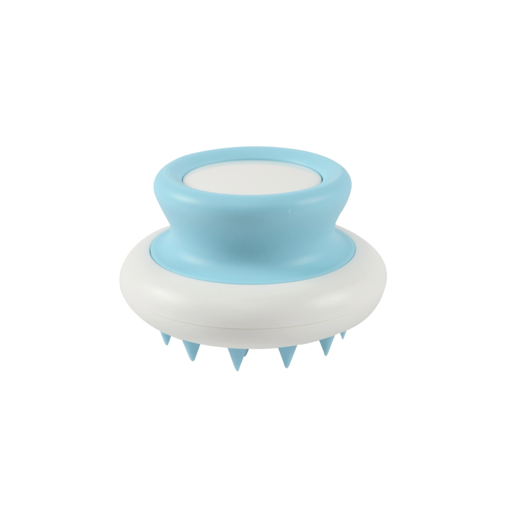 Pettine Morbido per Massaggi Delicati - Denti Aghi Blu