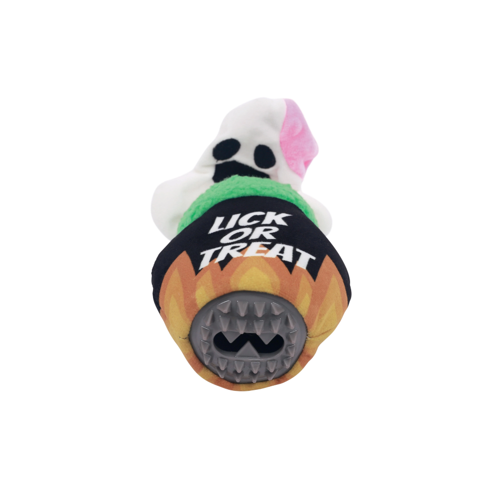 Giocattolo per cani Halloween Snack Attack - Fantasma