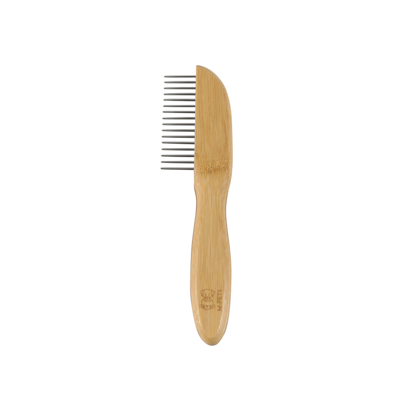 Pettine Regolare in BAMBOO con Denti Rotanti - 16 denti