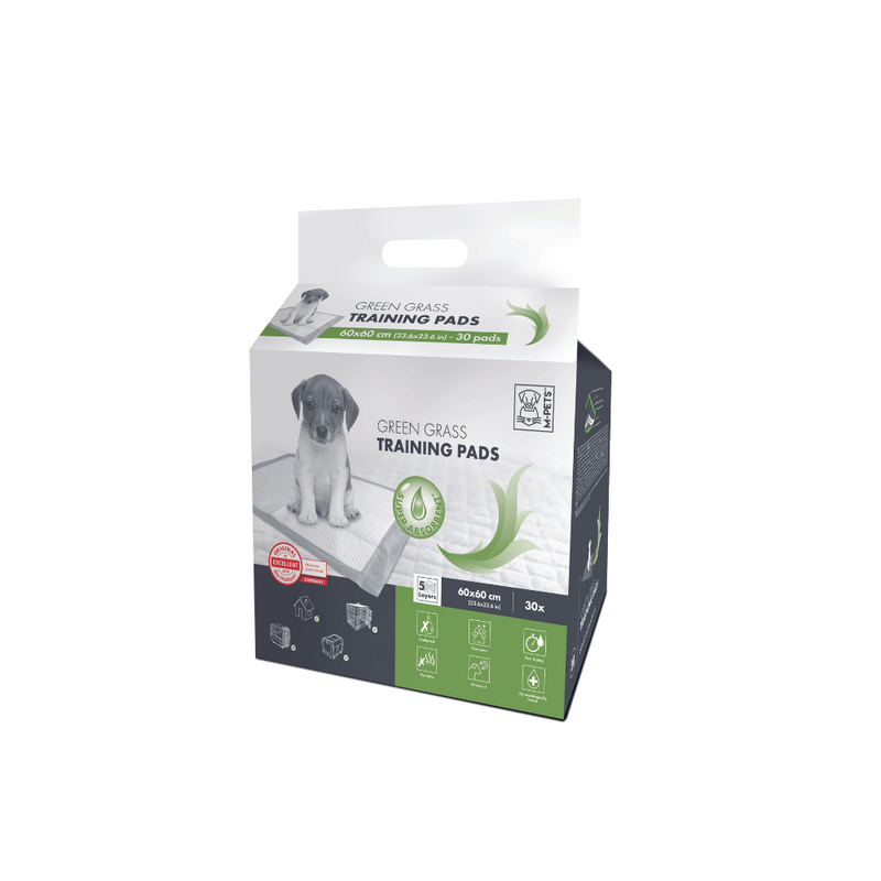 Tappetini per addestramento Green Grass 60 x 60 cm - 30 pz