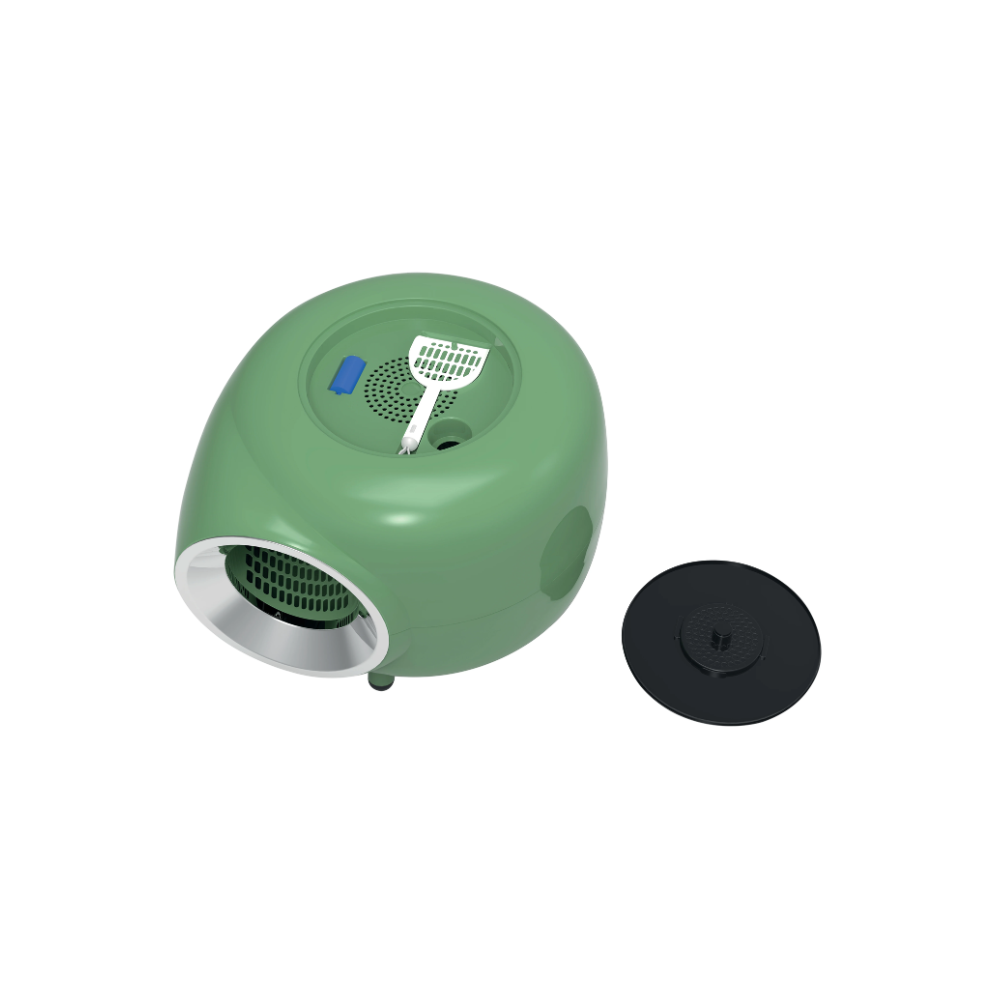 Lettiera per Gatti SPACE I - Verde