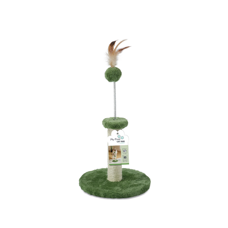 IL MIO PRIMO ALBERO PER GATTI Verde Piuma