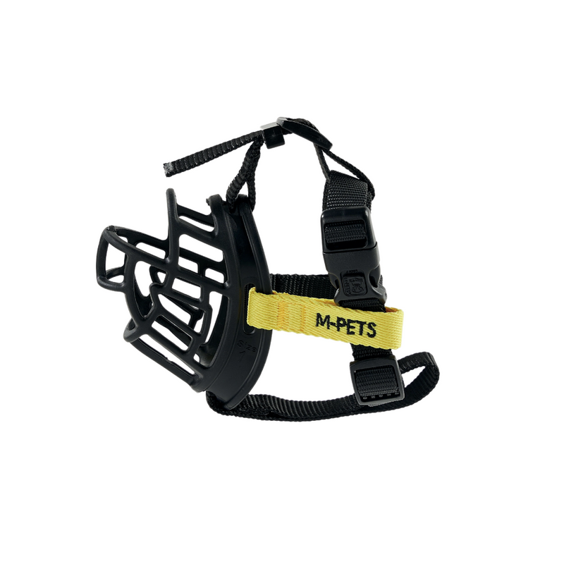 MUSERA BARK GUARD per Cani Nero e Giallo
