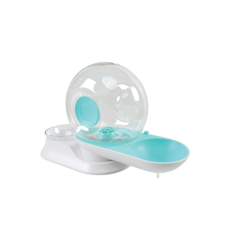 SNAIL COMBI Distributore di Cibo e Acqua Blu
