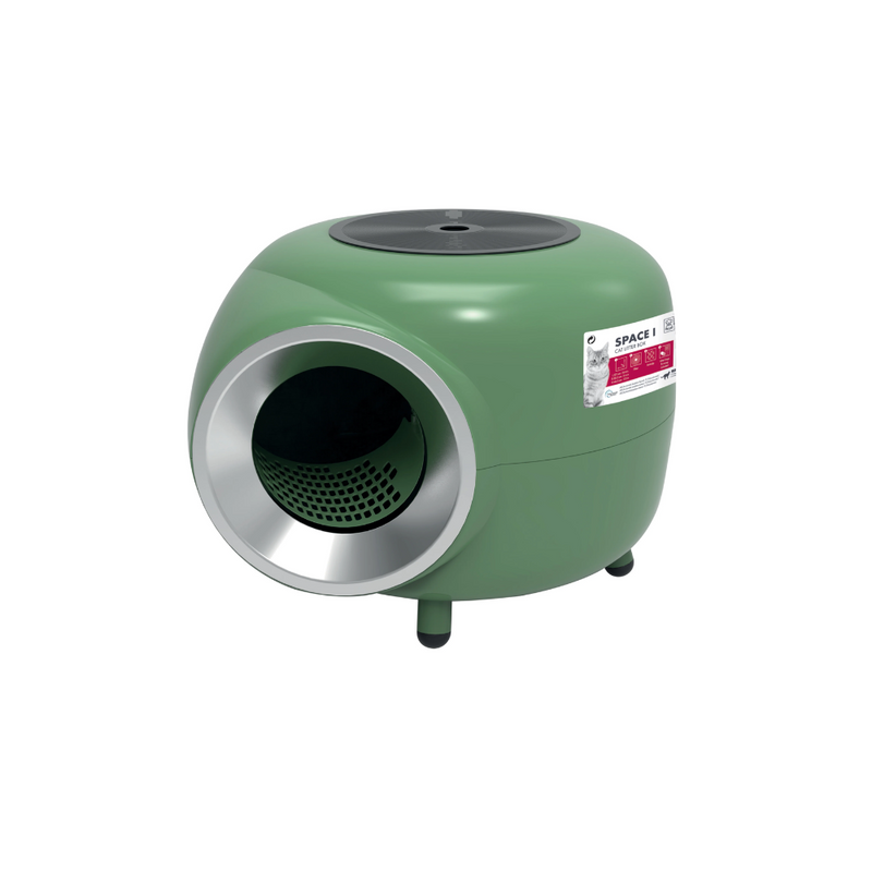 Lettiera per Gatti SPACE I - Verde