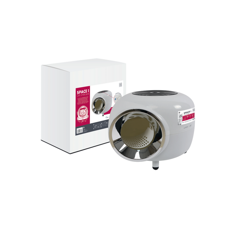 BOX LETTIERA PER GATTI SPACE I - Bianco