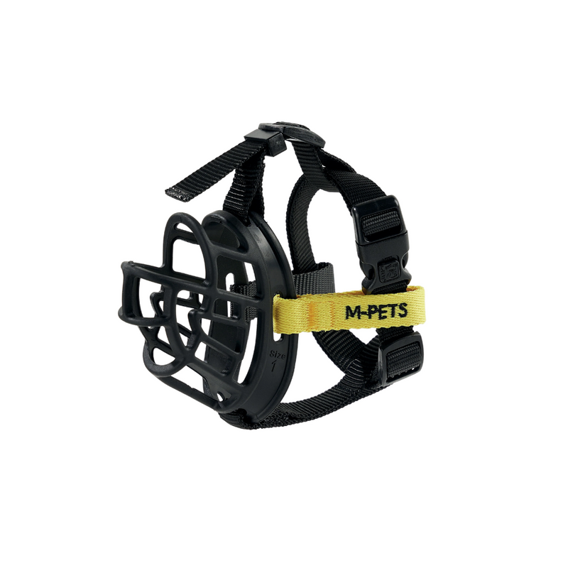 MUSERA BARK GUARD per Cani Nero e Giallo