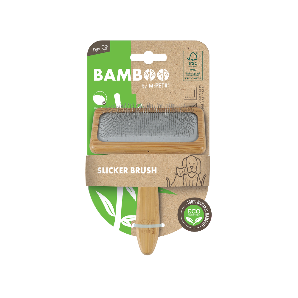 BAMBOO Spazzola Slicker