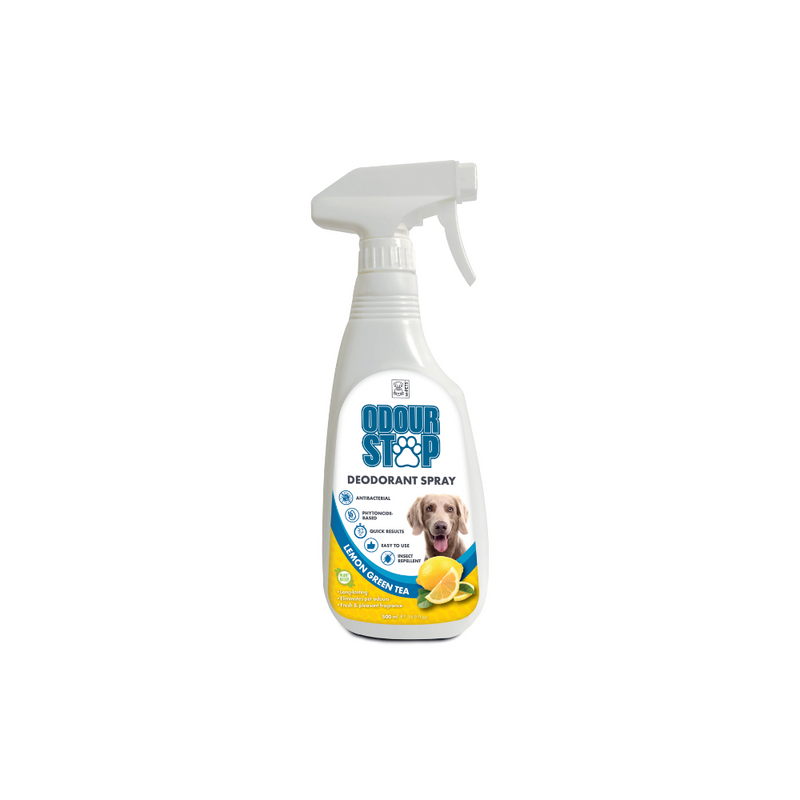 ODOUR STOP Spray Deodorante - Limone Tè Verde 500 ml