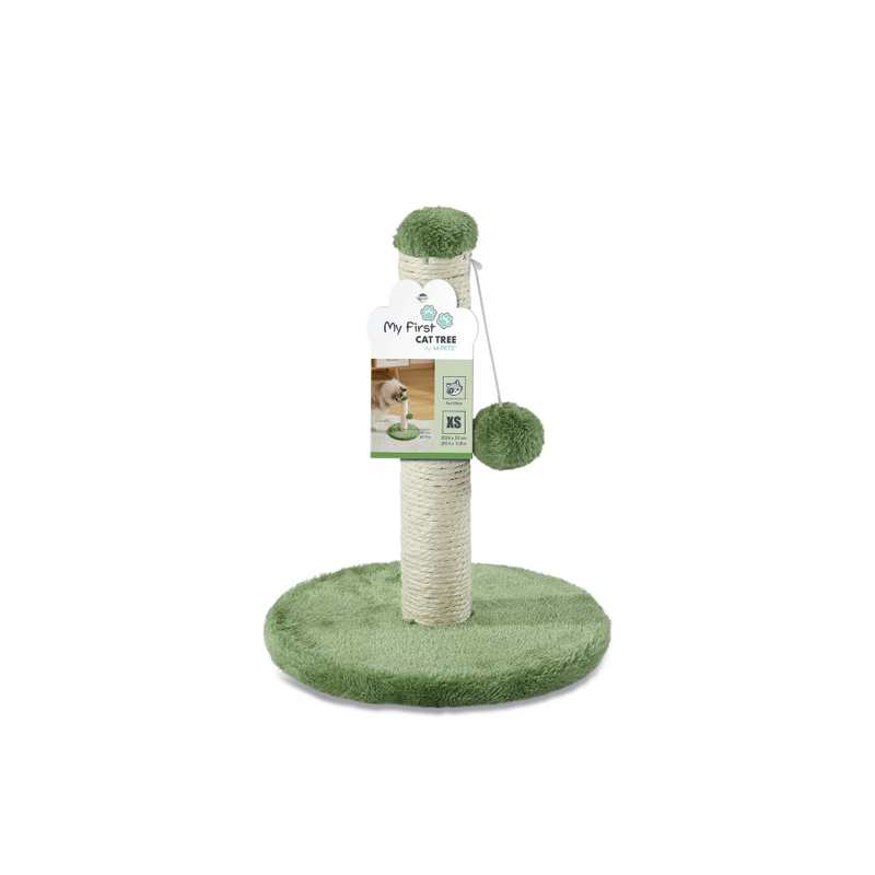 IL MIO PRIMO ALBERO PER GATTI Pompom Verde