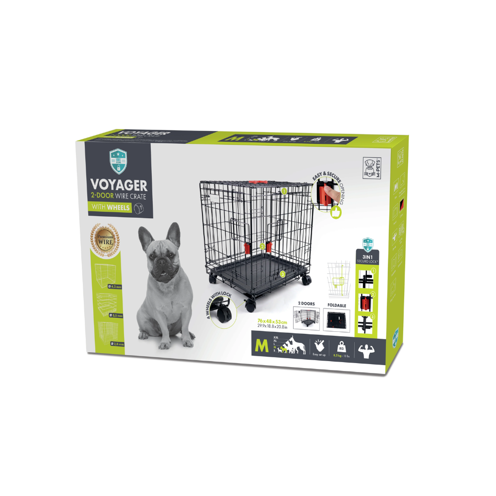 Gabbia VOYAGER con ruote