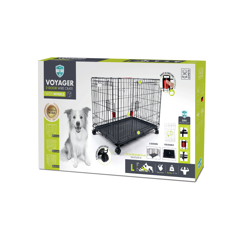Gabbia VOYAGER con ruote