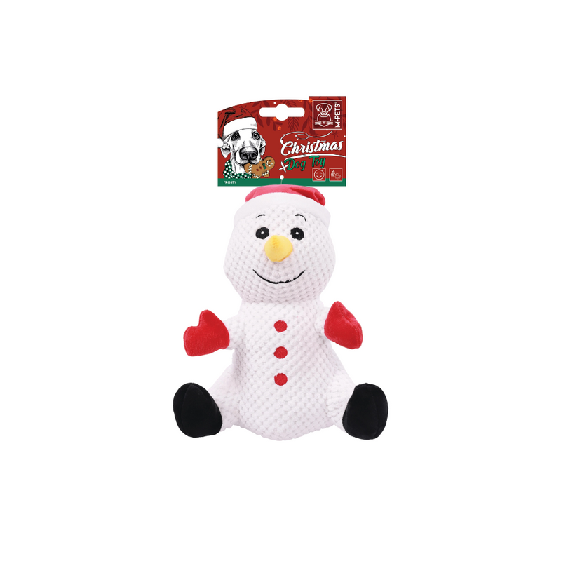Giocattolo per cani Natale Snack Attack pupazzo di neve - FROSTY