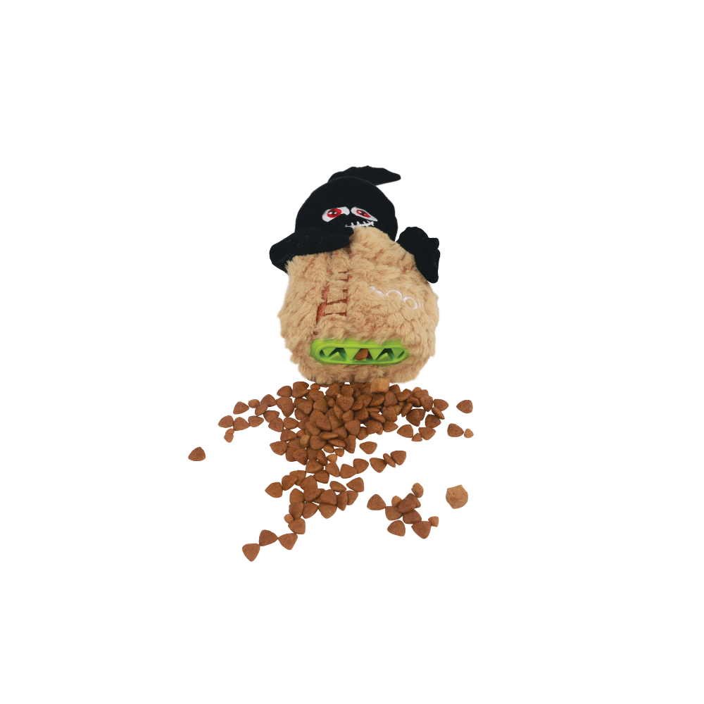 Giocattolo per cani Halloween Snack Attack - Scheletro