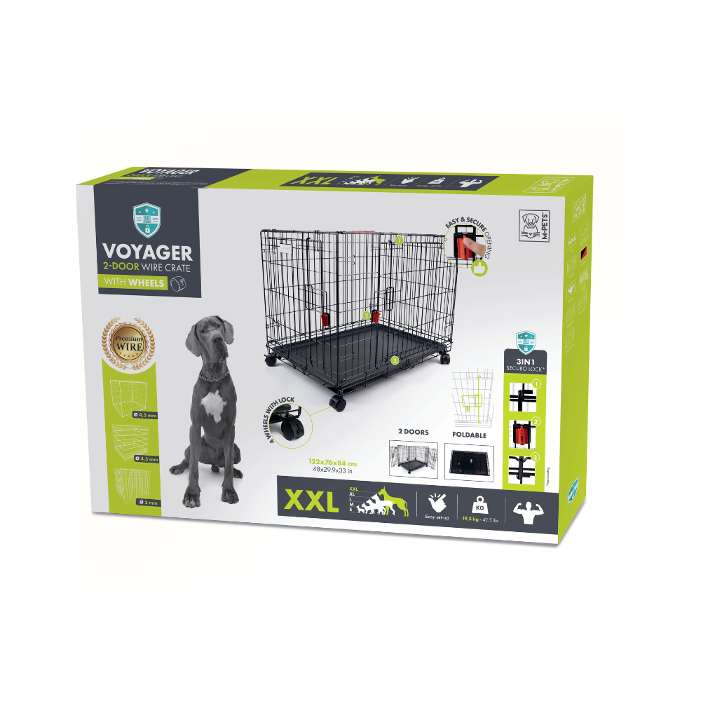 Gabbia VOYAGER con ruote