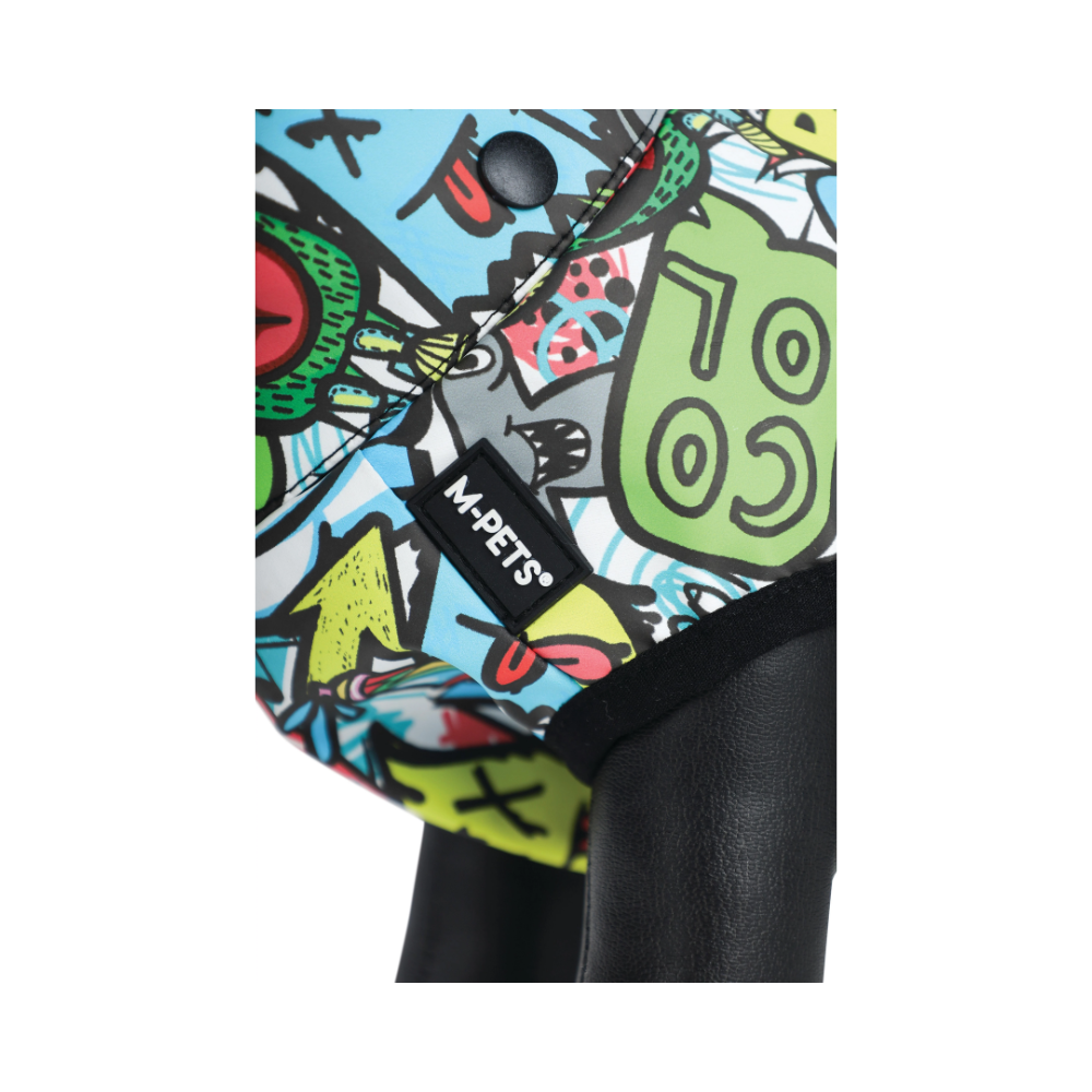 Impermeabile stile urbano multicolore