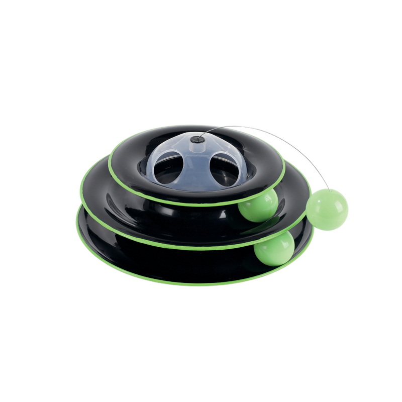 GIOCATTOLO ECOLOGICO PER GATTI PLAY TOWER DRONE