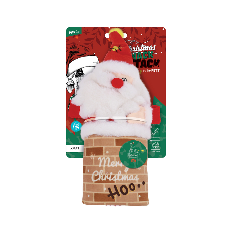 Giocattolo per cani Christmas Snack Attack - Xmas