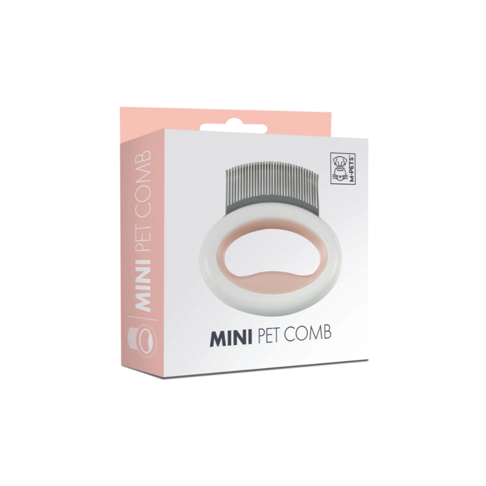 Pettine MINI per animali domestici - Rosa