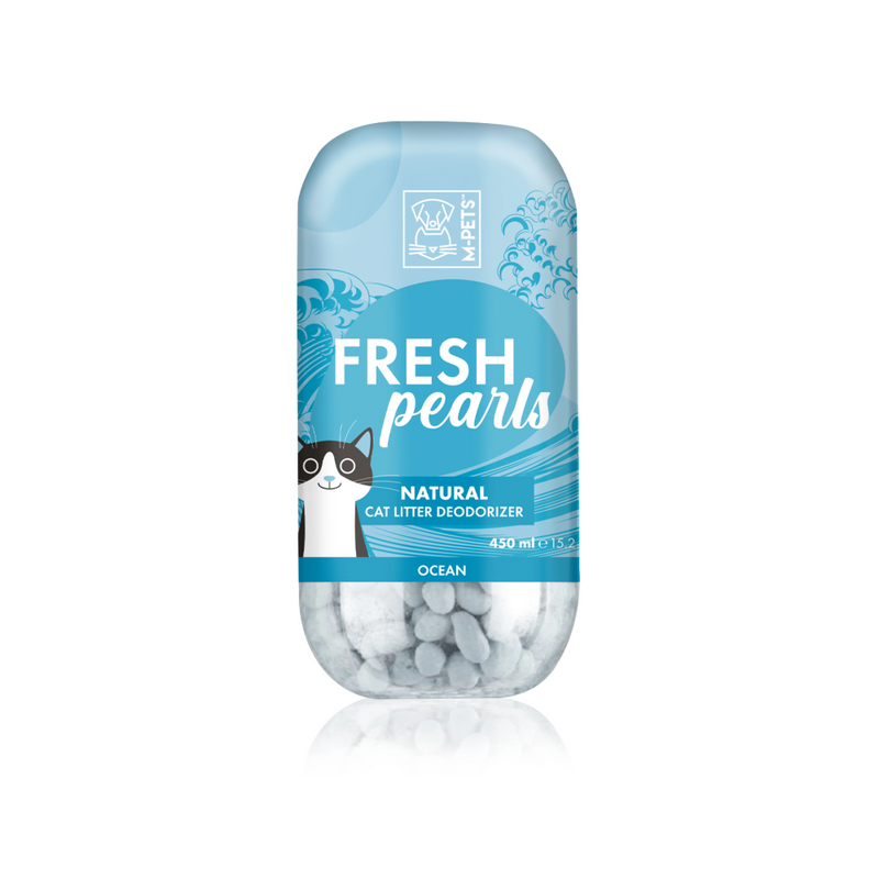 Deodorante per lettiera naturale FRESH Pearls - Oceano 450 ml
