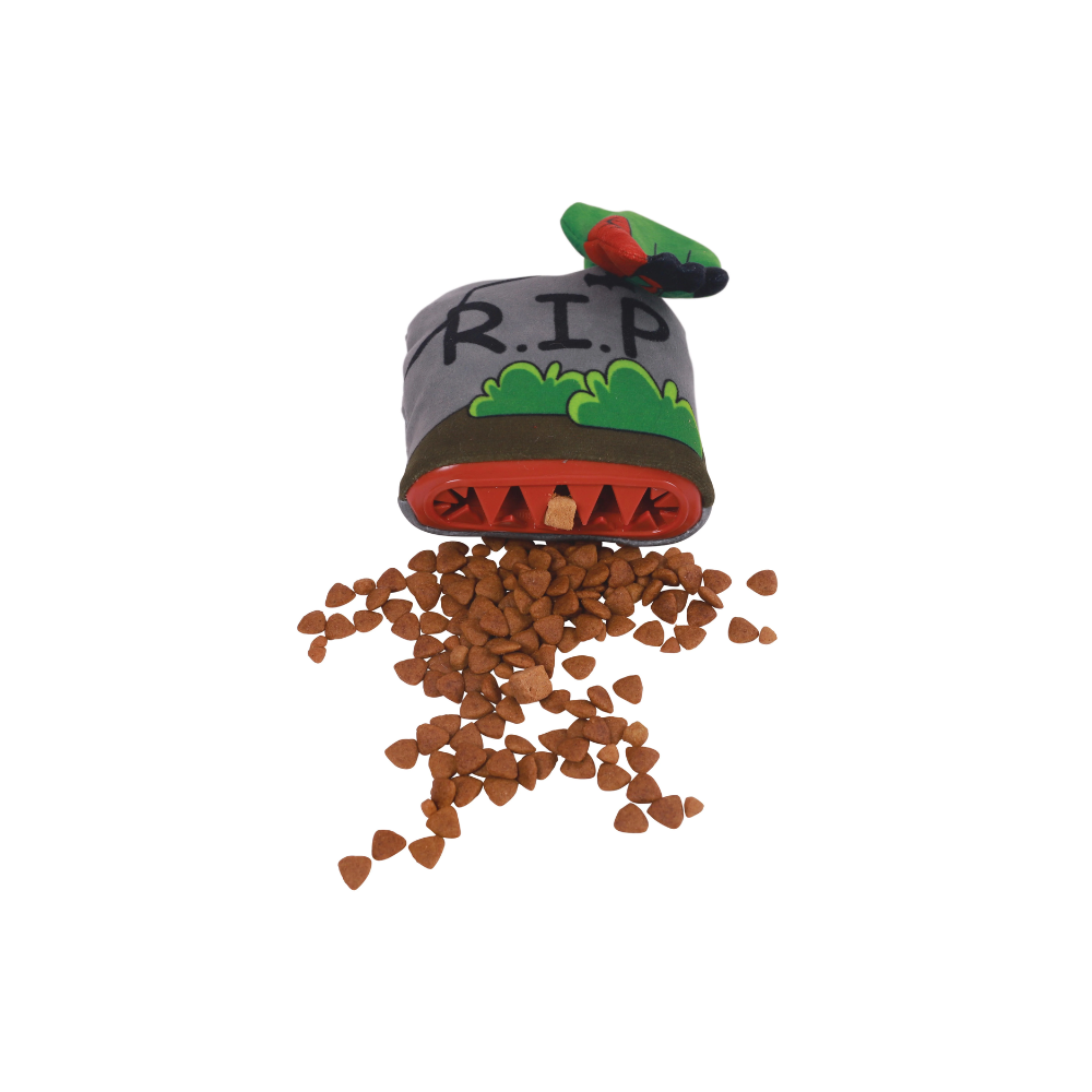 Giocattolo per Cani Halloween Snack Attack - Tomba