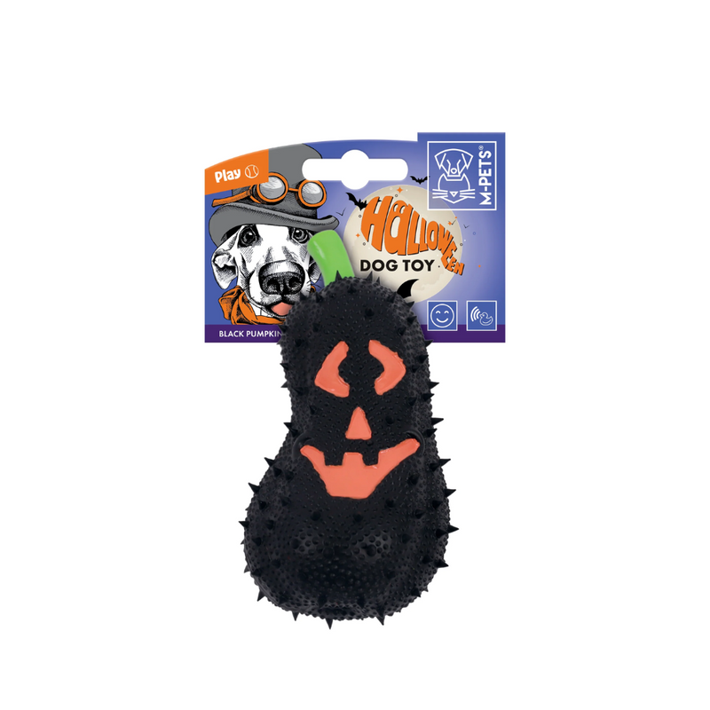 Giocattolo per Cani di Halloween - Zucca Nera
