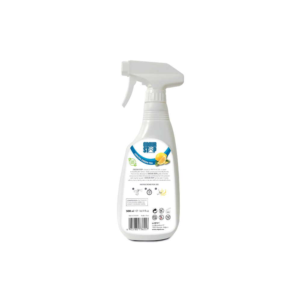 ODOUR STOP Spray Deodorante - Limone Tè Verde 500 ml