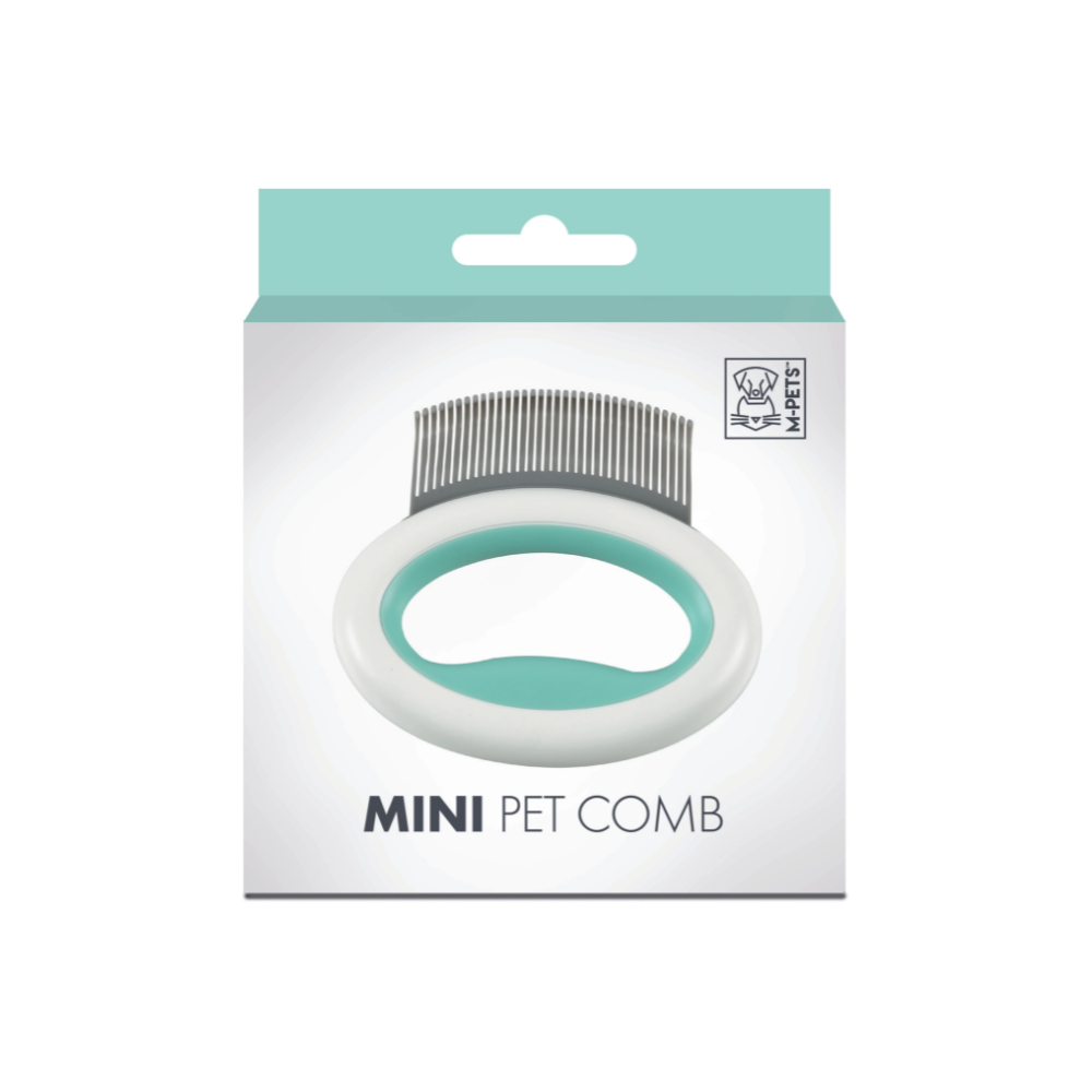 Pettine MINI per animali domestici - Verde