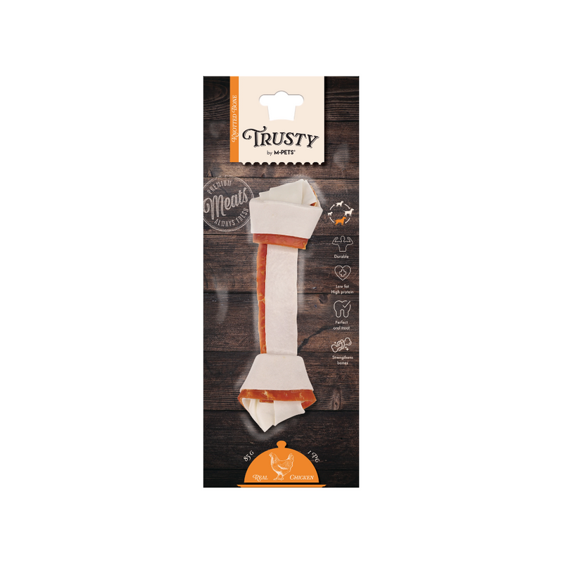 TRUSTY Osso annodato al sapore di pollo 20,3 cm