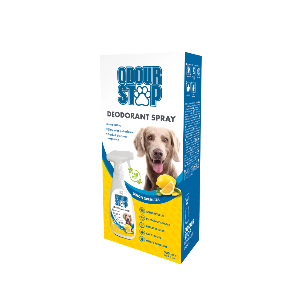 ODOUR STOP Spray Deodorante - Limone Tè Verde 500 ml