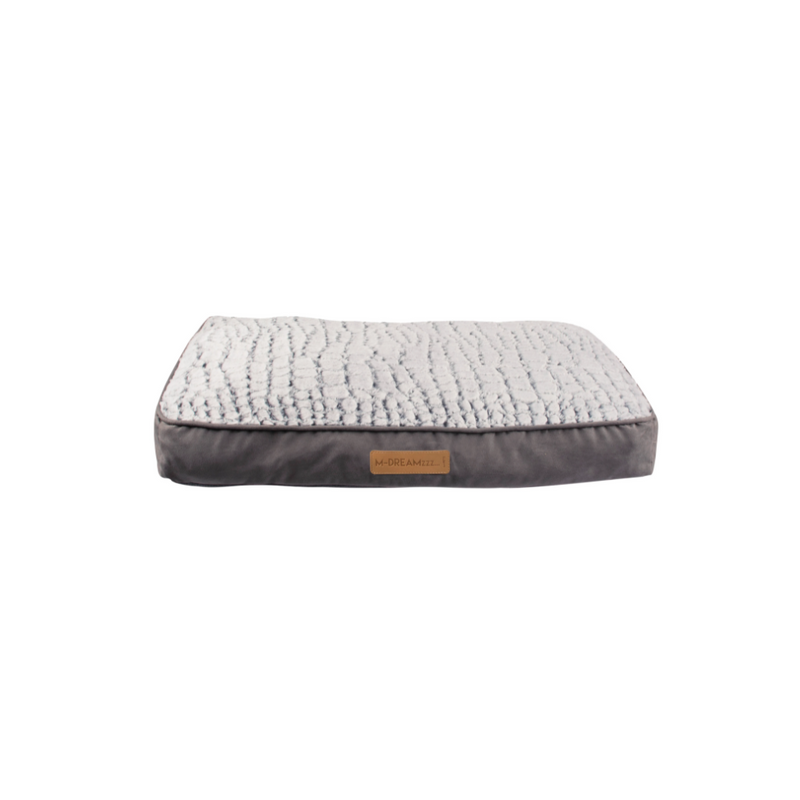 CUSCINO SNAKE SUEDE Bianco e Nero