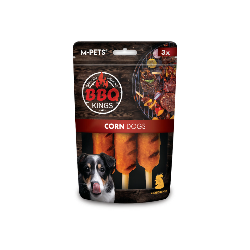 BBQ KINGS - Snack per Cani Corn Dogs