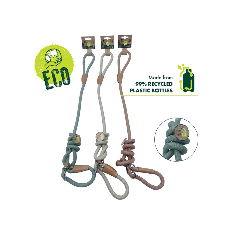 Guinzaglio e Collare ECO per Cani 2 in 1 Rosa