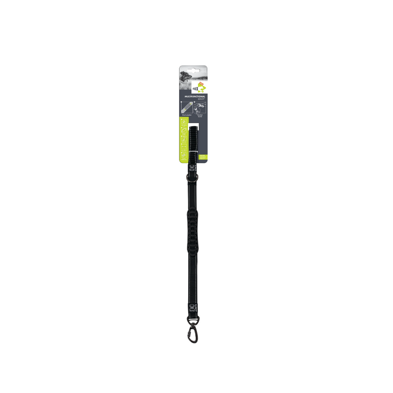 Guinzaglio Multifunzionale Flex Pro per Cani - Nero