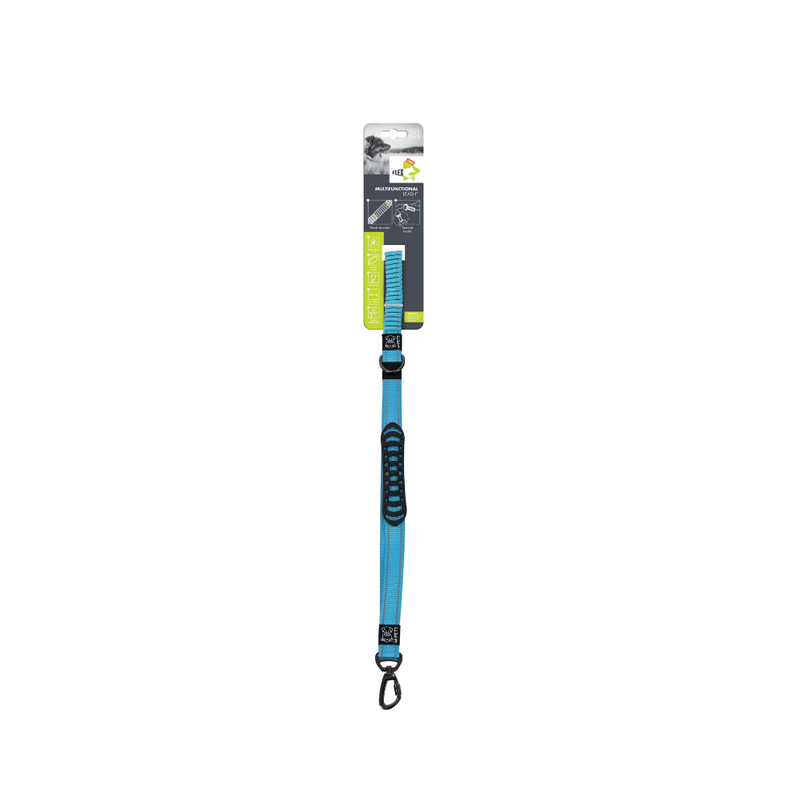 Guinzaglio Multifunzionale Flex Pro per Cani - Blu