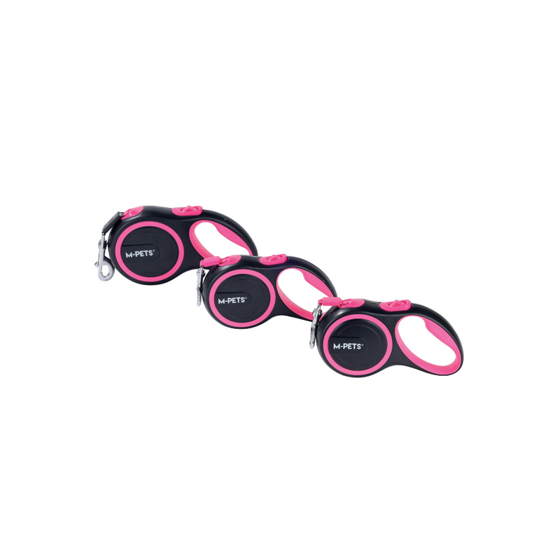 Guinzaglio Retrattile LIBERTY per Cani - Rosa