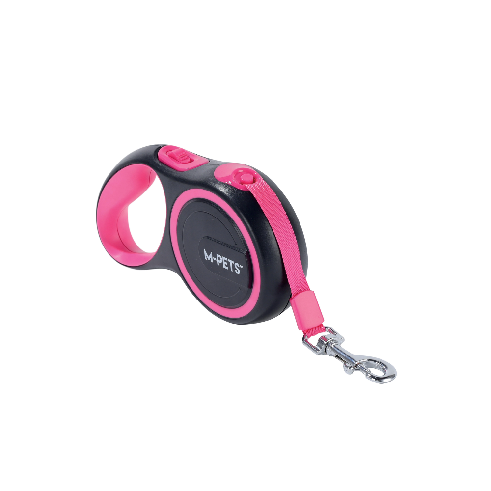 Guinzaglio Retrattile LIBERTY per Cani - Rosa