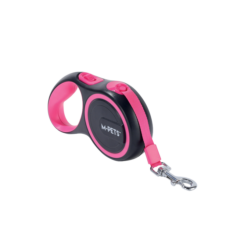 Guinzaglio Retrattile LIBERTY per Cani - Rosa
