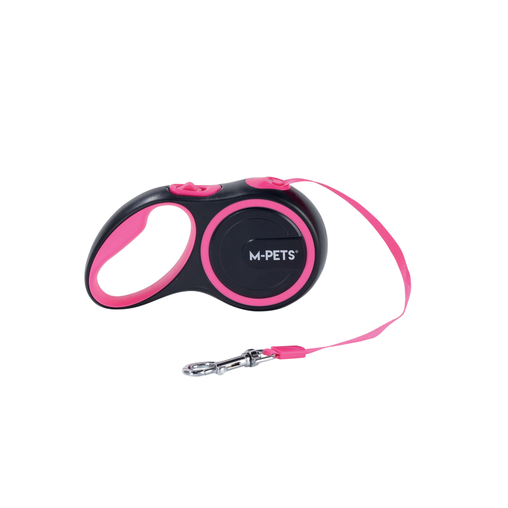 Guinzaglio Retrattile LIBERTY per Cani - Rosa