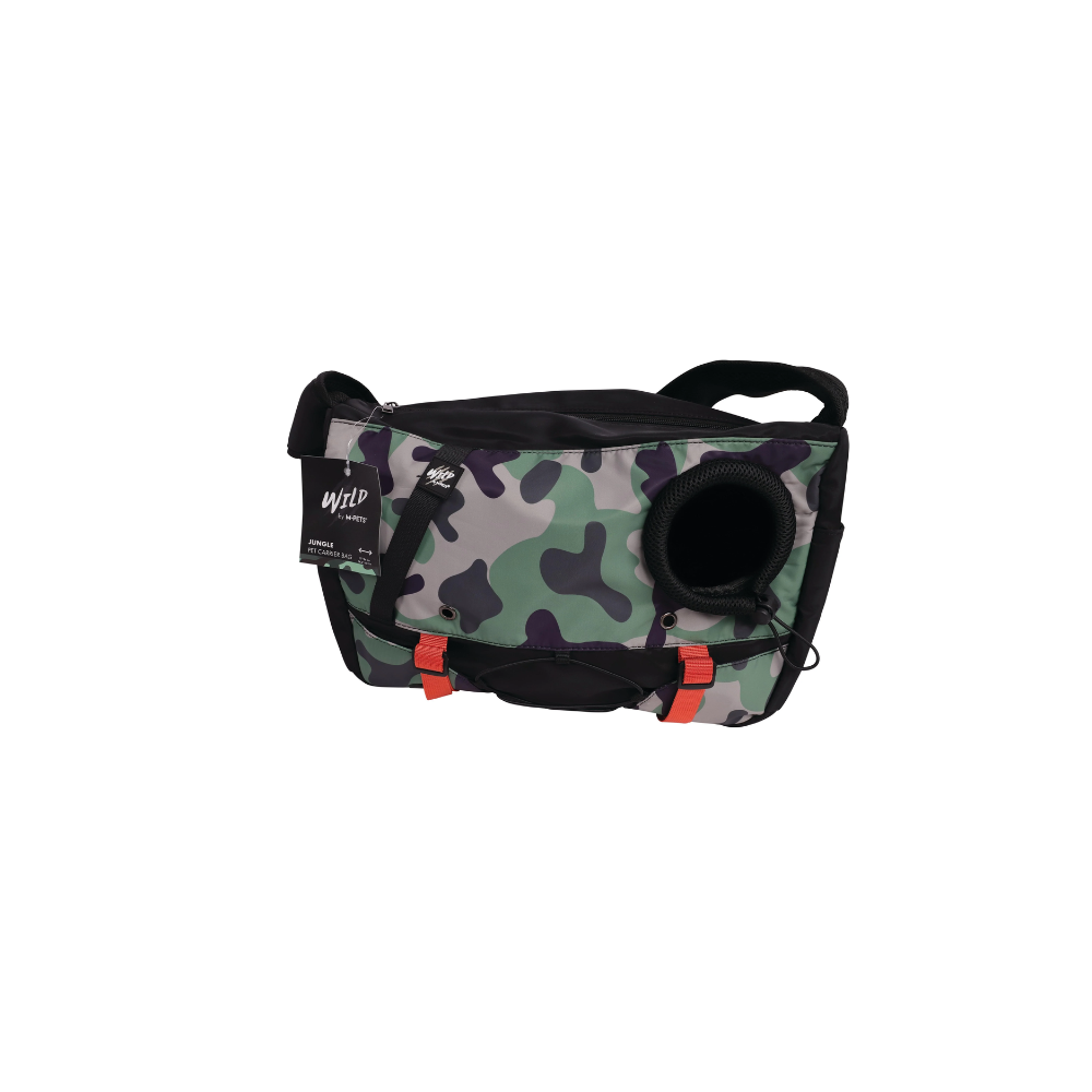 Borsa Trasportino per Animali WILD Jungle - Mimetica