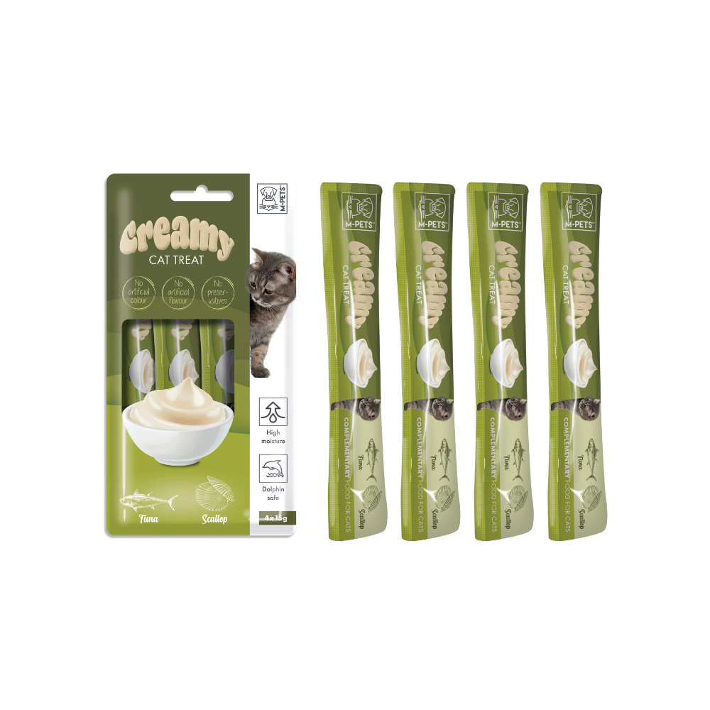 Delizie Cremose per Gatti - Tonno e Capesante