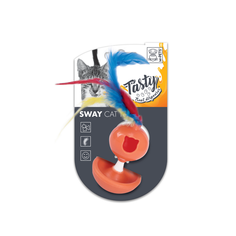 Giocattolo per Gatti SWAY 
Distributore di Snack Gustosi