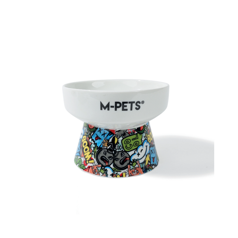 Ciotola in ceramica rialzata URBANSTYLE TILT'D Multicolore