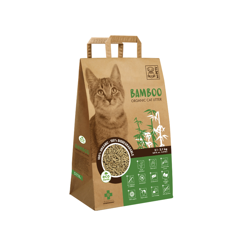 Lettiera per gatti in BAMBOO