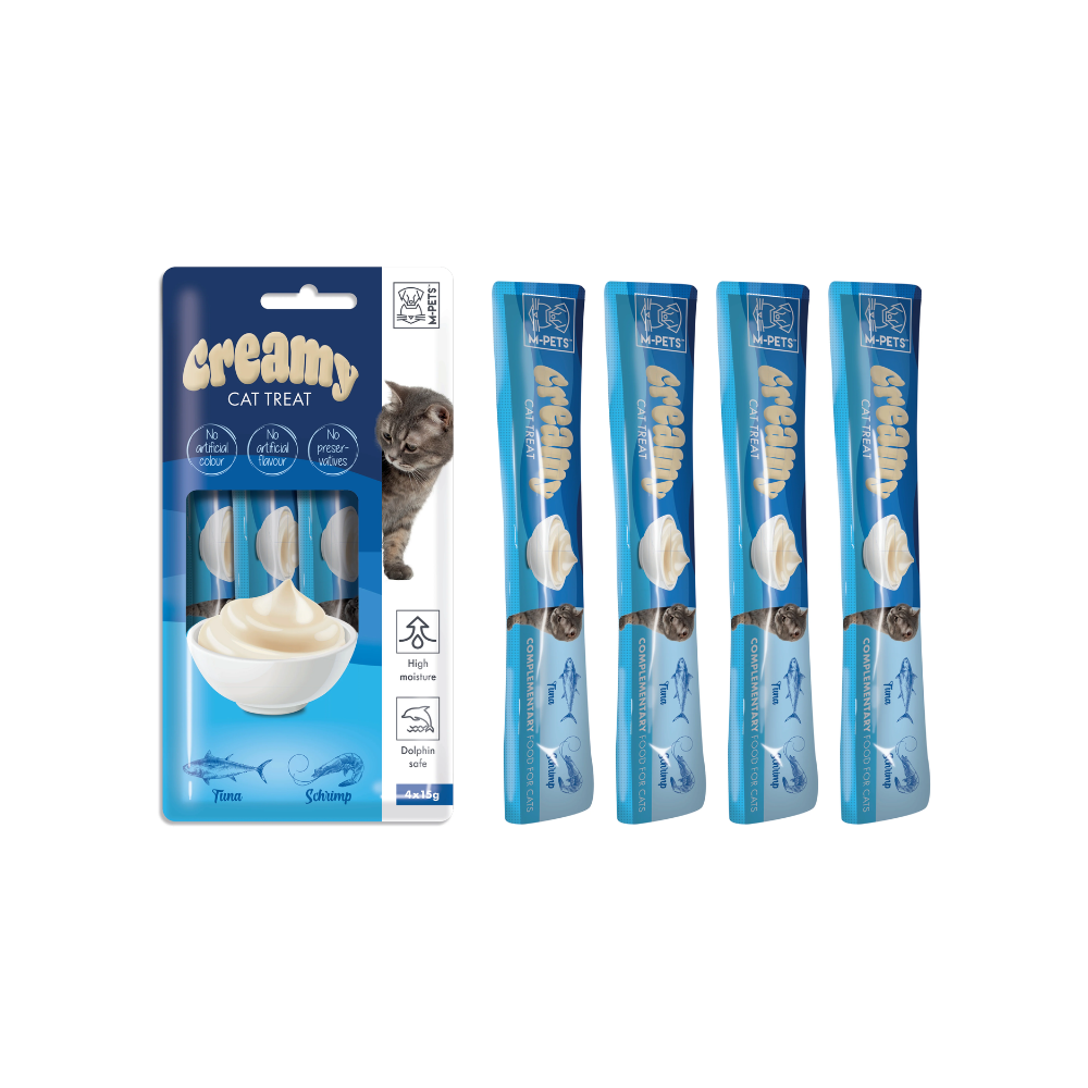 Delizie Cremose per Gatti - Tonno e Gamberetti