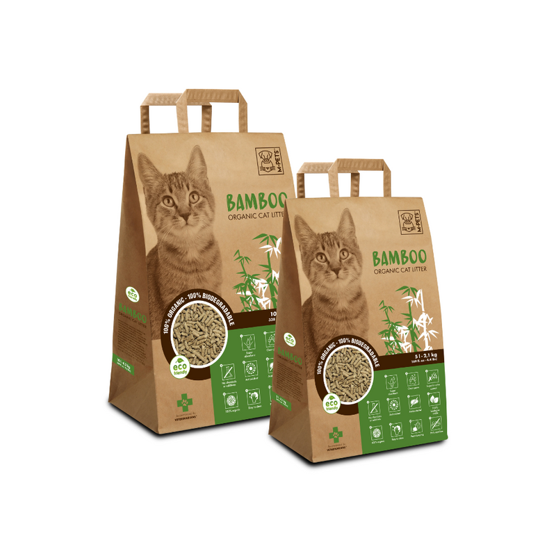 Lettiera per gatti in BAMBOO