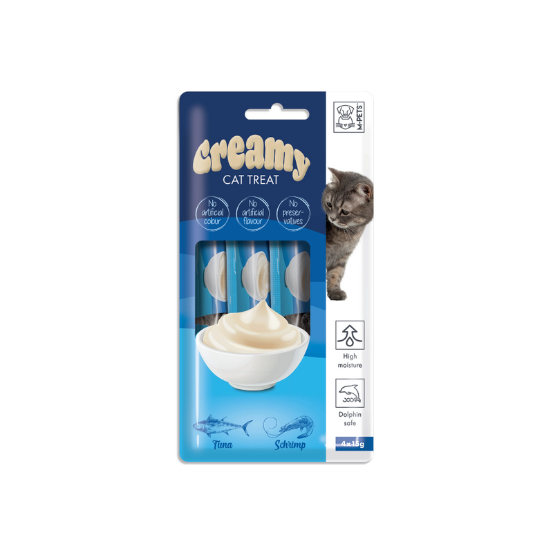 Delizie Cremose per Gatti - Tonno e Gamberetti
