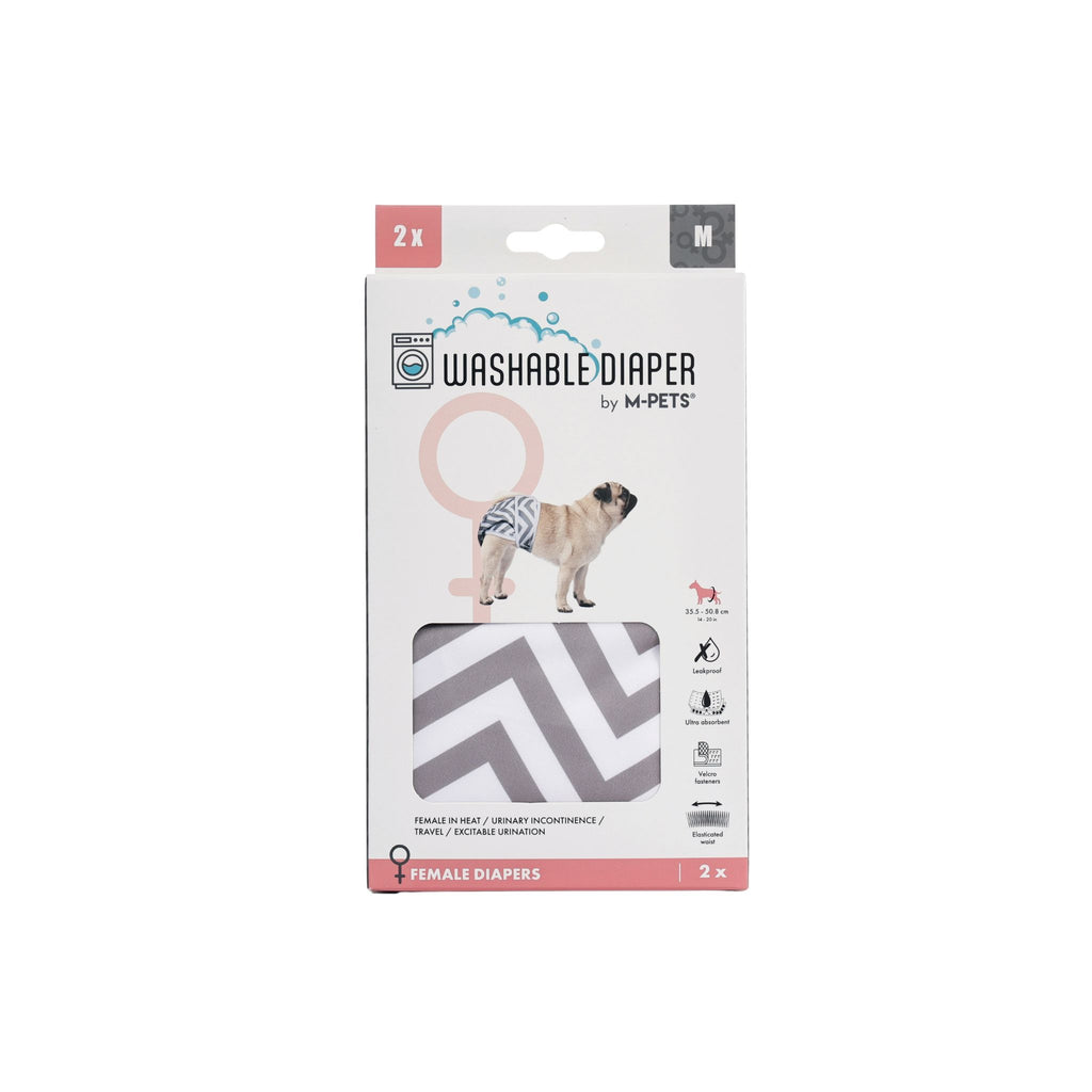 Female Dog Washable Diaper 2pcs