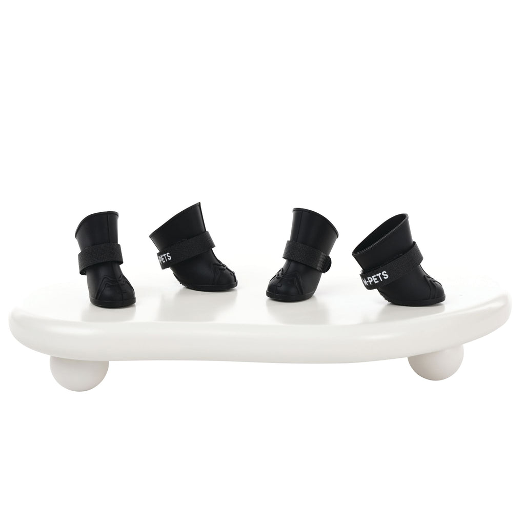 RAINY DAY Dog shoes Black