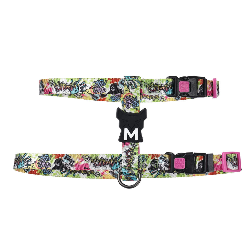 URBAN STYLE GRAFFITI Active Dog Harness